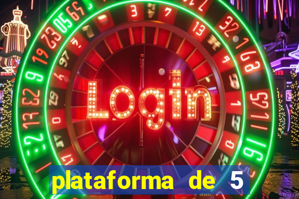 plataforma de 5 reais fortune tiger